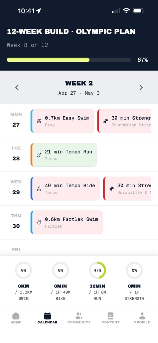 12-week build